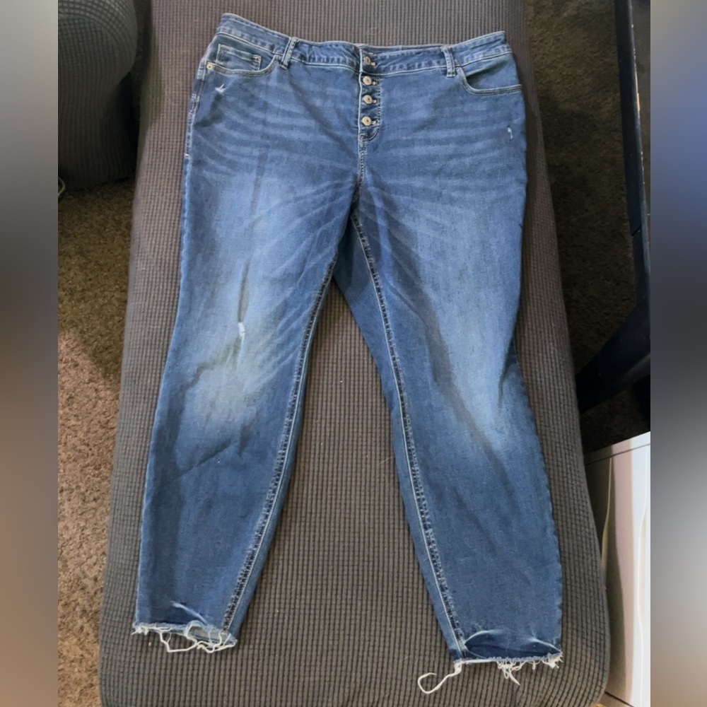 Old Navy - High Rise Rockstar Super Skinny Jeggings - women’s 22 Plus